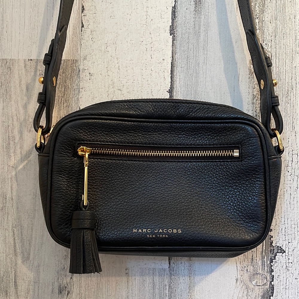 Marc Jacobs black crossbody bag